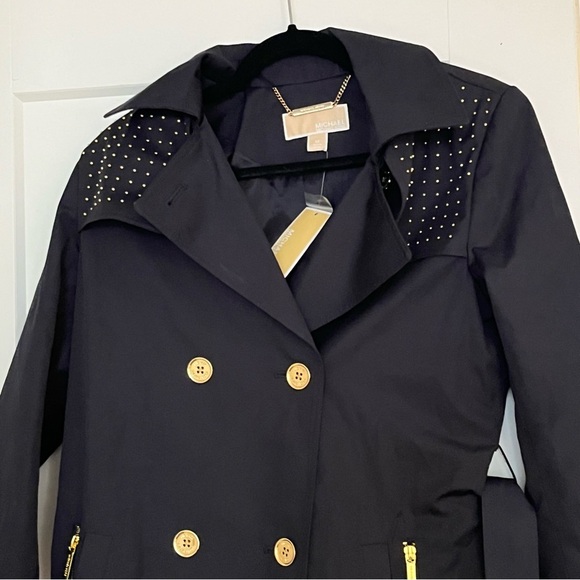 NWT Studded trench Michael Kors - Picture 2 of 6